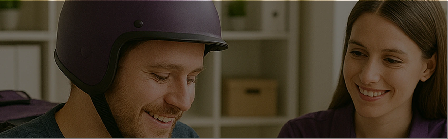 Food delivery background